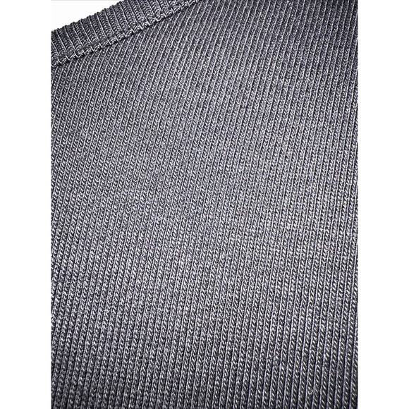 Banana Republic Unisex Long Sleeve Black Heavy Knitted T-shirt  Sweater Size XL - Picture 3 of 7